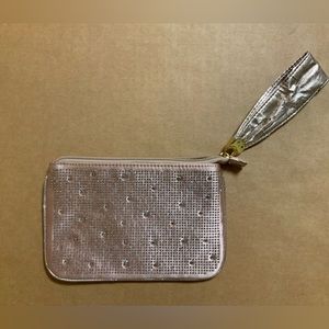 Pink Bedazzled Wristlet